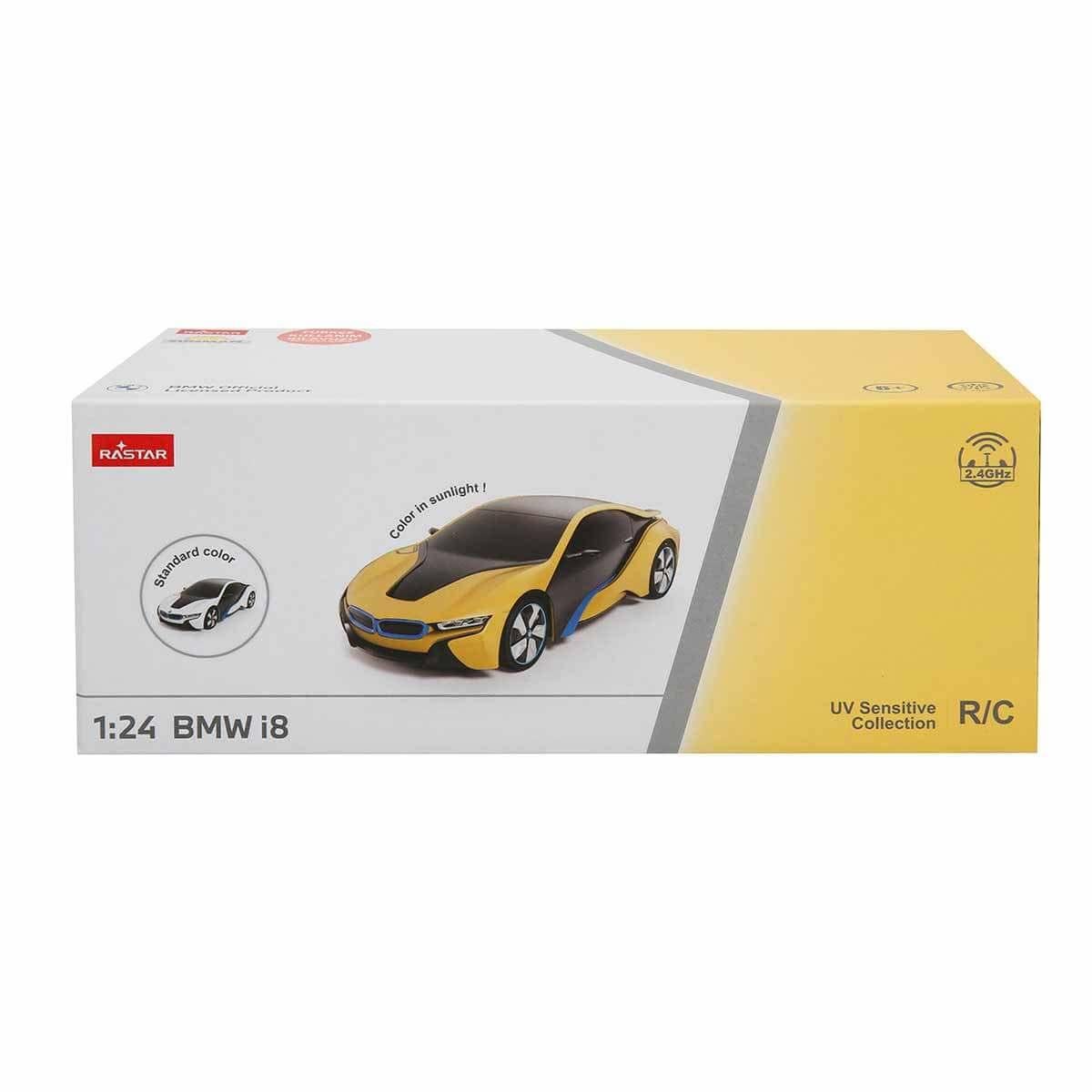 Sunman Oyuncak BMW i8 UV Sensitive Uzaktan Kumandalı Renk Değiştiren Araba 01032023