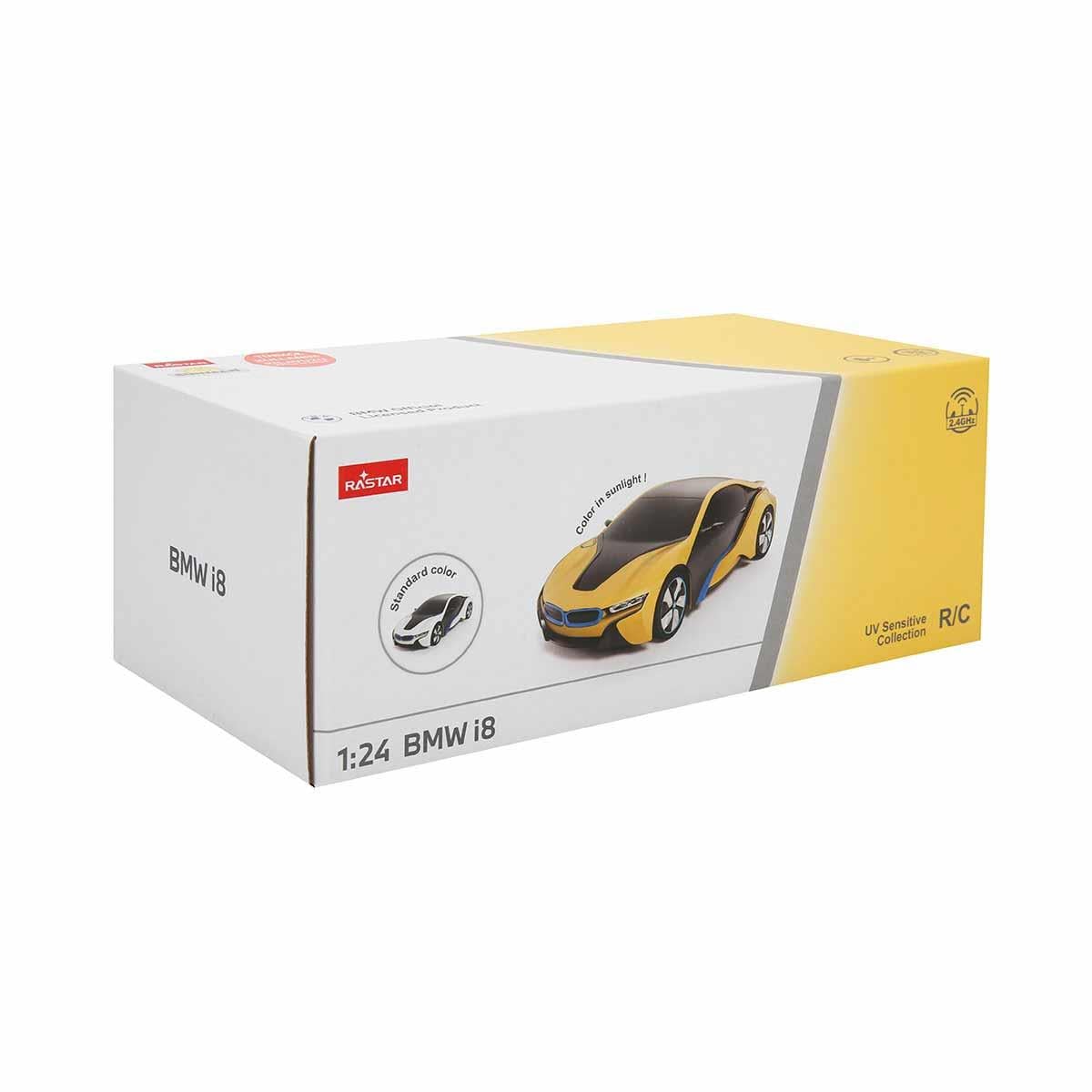 Sunman Oyuncak BMW i8 UV Sensitive Uzaktan Kumandalı Renk Değiştiren Araba 01032023