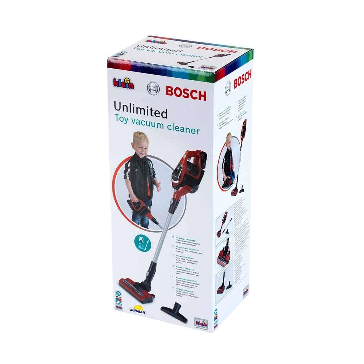 Sunman Oyuncak Bosch Unlimited Sesli Ve Işıklı Oyuncak Dikey Süpürge Kırmızı 00006808