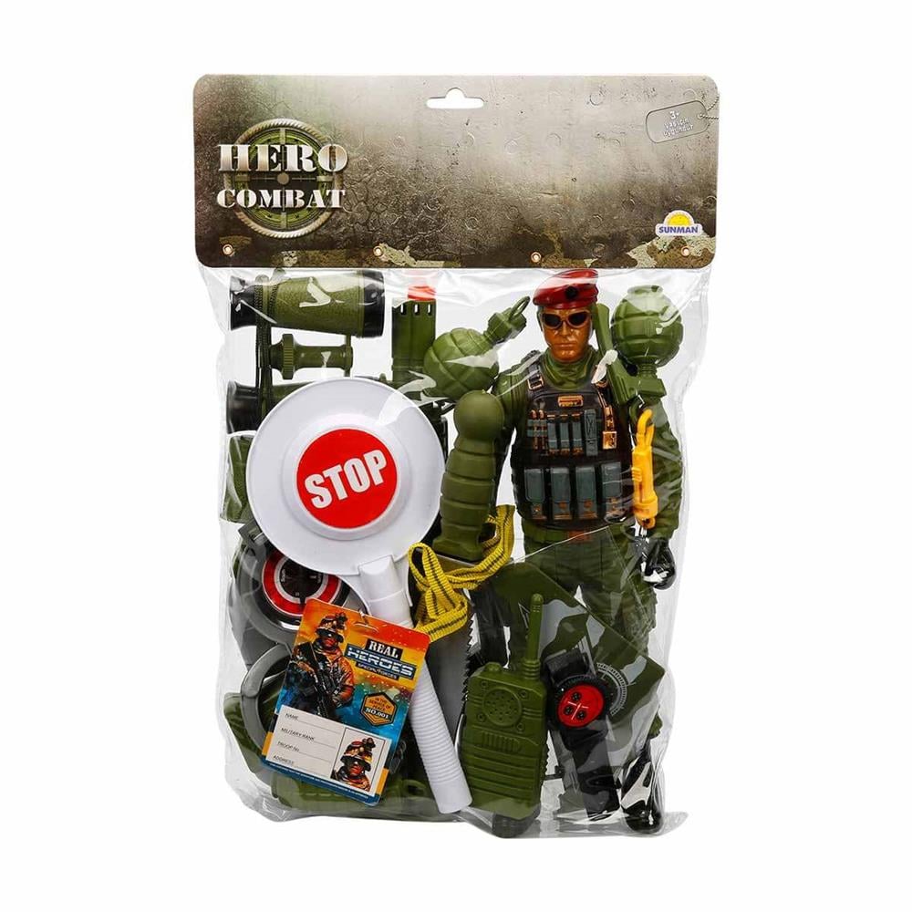 Sunman Oyuncak Büyük Askeri Oyun Set 00002005 SUN-YFN-HRO