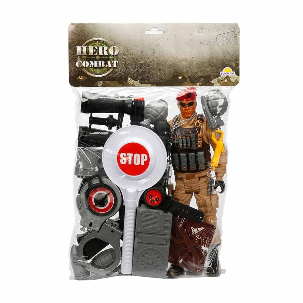 Sunman Oyuncak Büyük Askeri Oyun Set 00002005 SUN-YFN-HRO