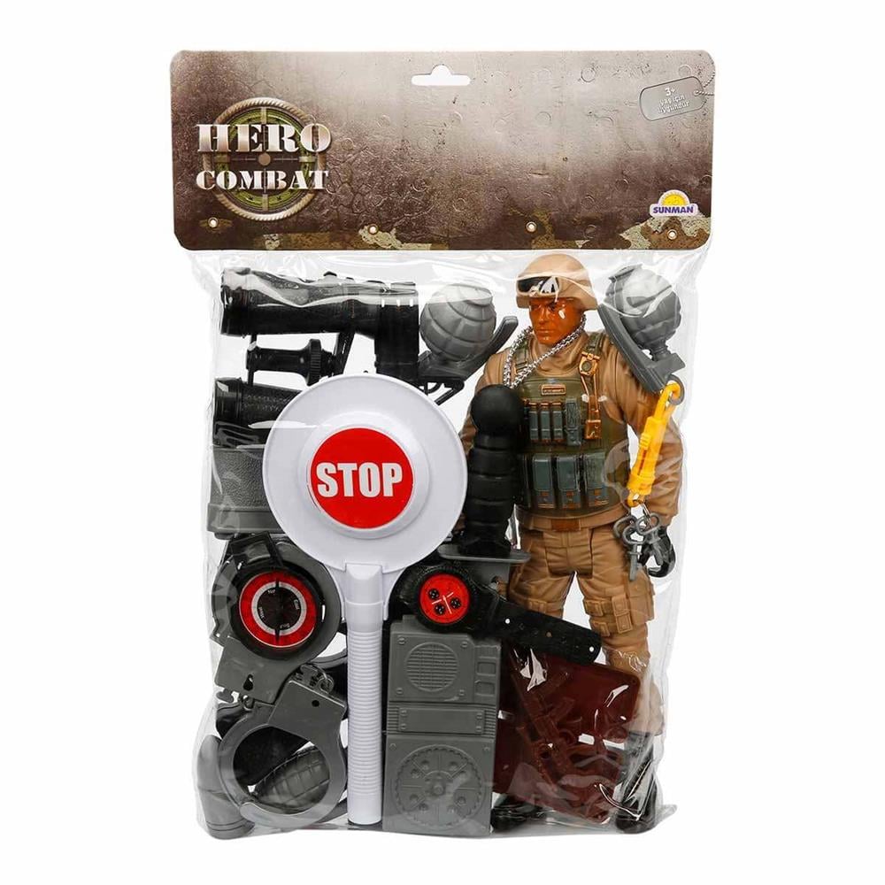Sunman Oyuncak Büyük Askeri Oyun Set 00002005 SUN-YFN-HRO