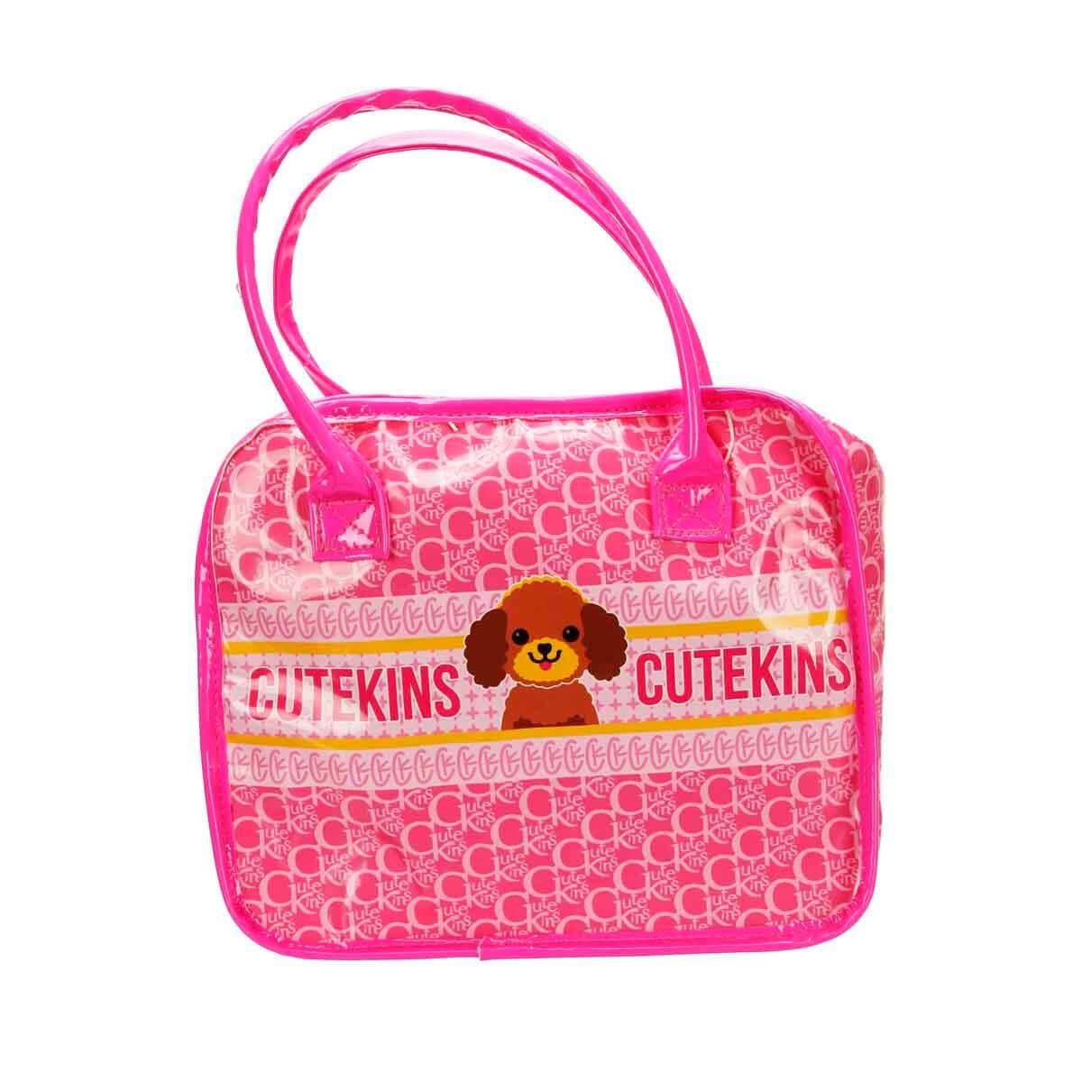 Sunman Oyuncak Cutekins Taşıma Çantalı Peluş Köpek