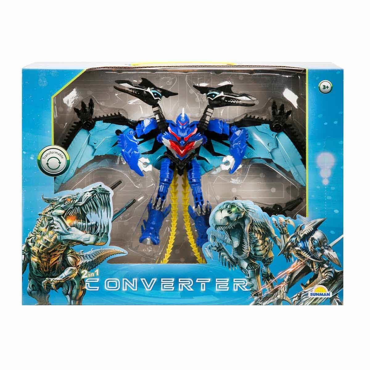 Sunman Oyuncak Dönüşebilen Robot Dinozor 00002688