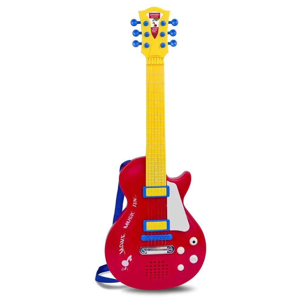 Sunman Oyuncak Elektronik Gitar Tuşlu Askılı Kırmızı 02045831