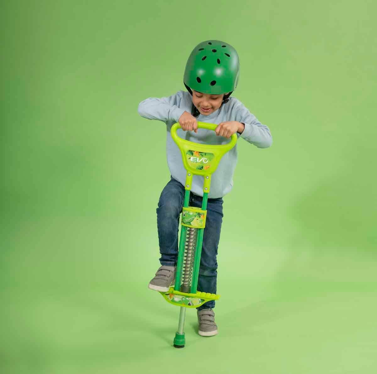 Sunman Oyuncak Evo Işıklı Dinozor Desenli Pogo Stick 01000794
