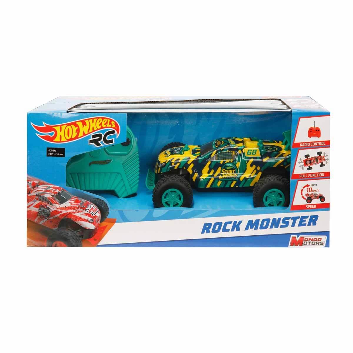 Sunman Oyuncak Hot Wheels Rock Monster Araba 27mhz 00063339