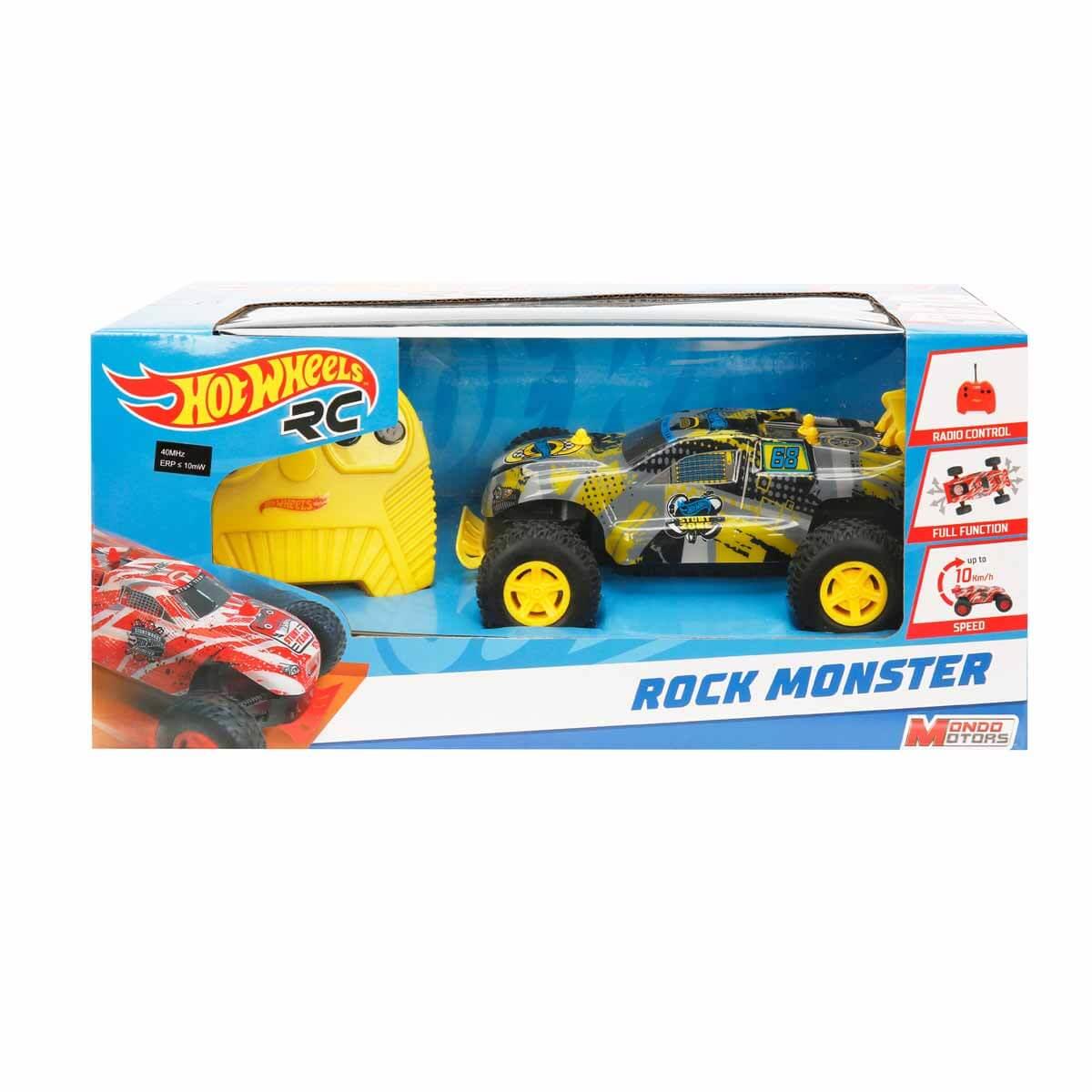 Sunman Oyuncak Hot Wheels Rock Monster Araba 27mhz 00063339