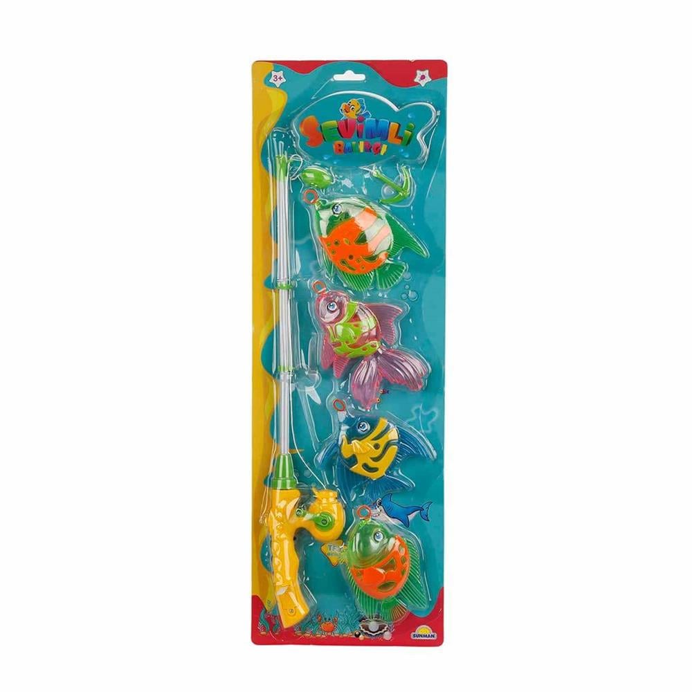 Sunman Oyuncak Işıklı Balıkçı Olta Seti 00001947 SUN-RST-SVB