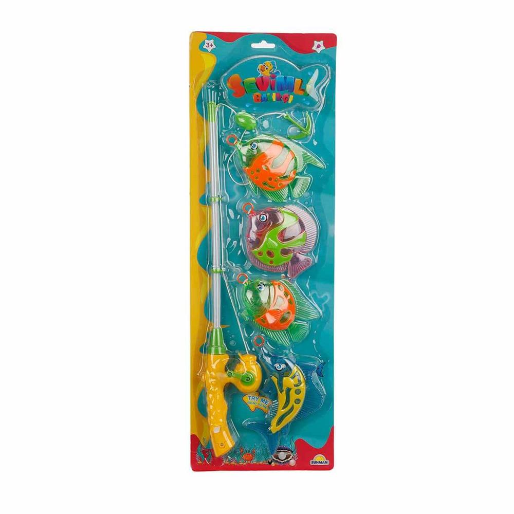 Sunman Oyuncak Işıklı Balıkçı Olta Seti 00001947 SUN-RST-SVB