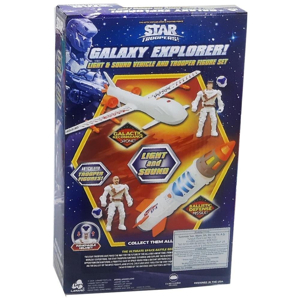 Sunman Oyuncak Işıklı Sesli Star Troopers Galaxy Explorer 00085158