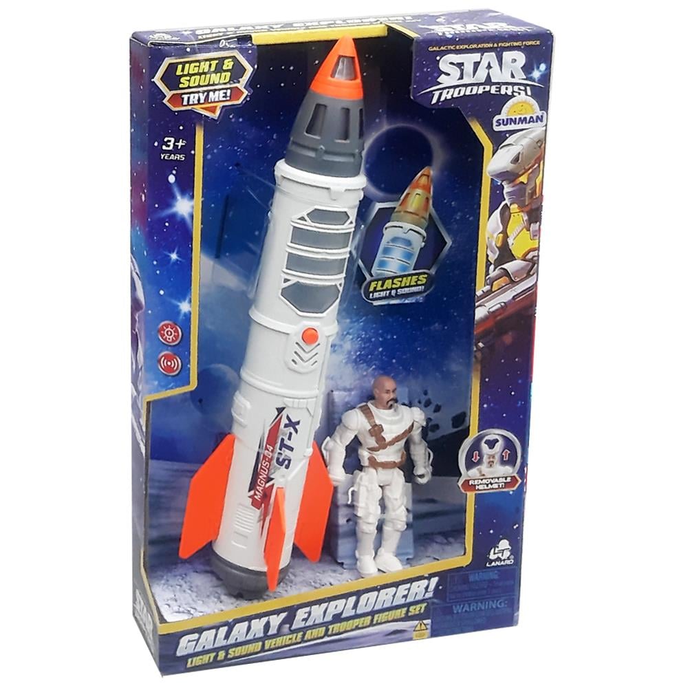 Sunman Oyuncak Işıklı Sesli Star Troopers Galaxy Explorer 00085158