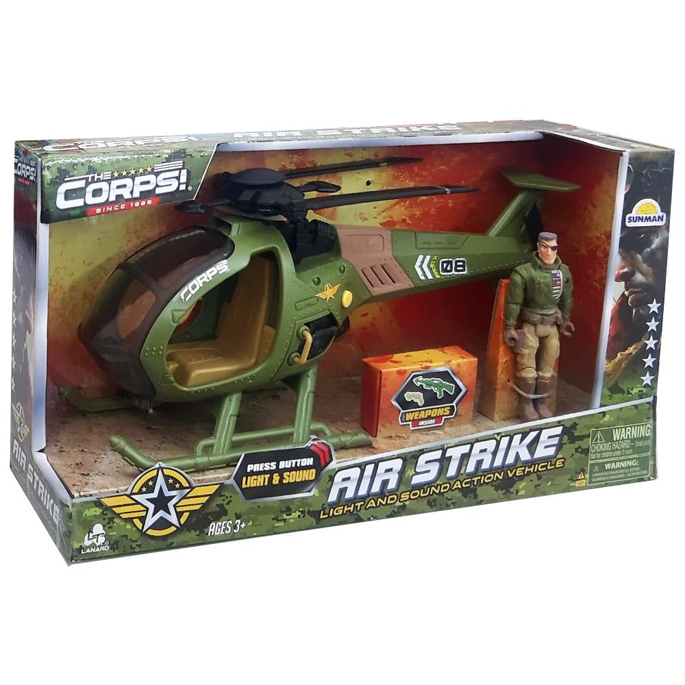 Sunman Oyuncak Jet/Helikopter Asker Oyun Seti 00039465