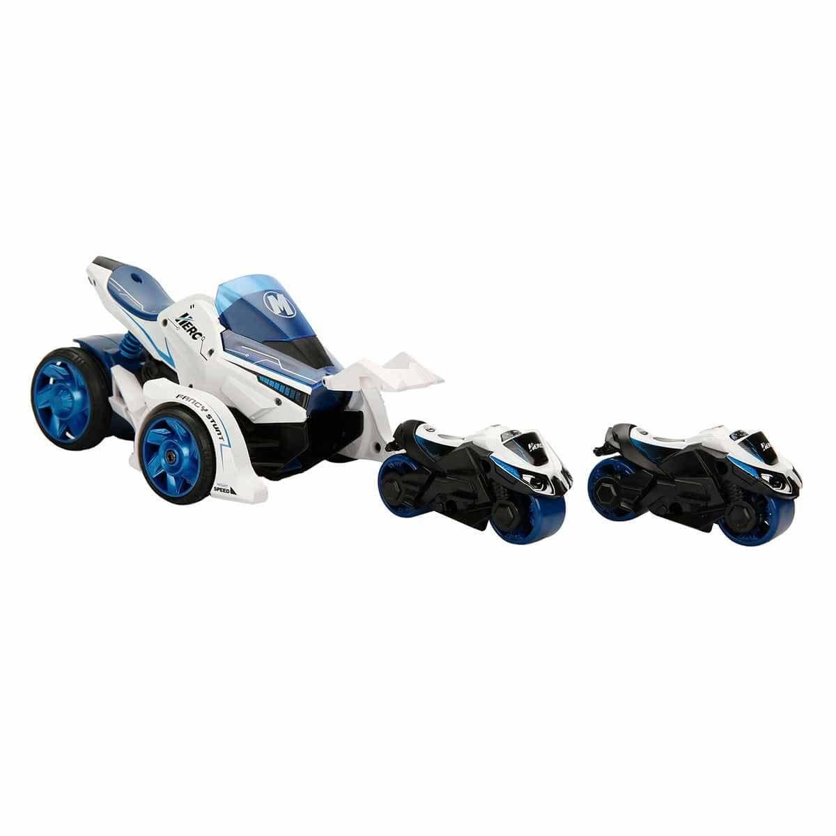 Sunman Oyuncak Maxx Wheels Motosiklet Fırlatıcılı Sesli ve Işıklı Araç 01001586