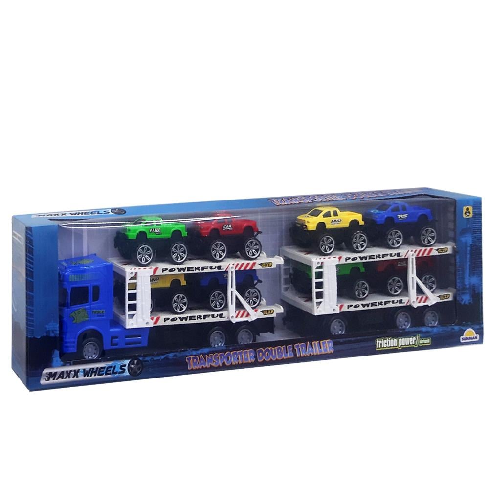 Sunman Oyuncak Maxx Wheels Transporter Tır 58 cm 1:32 00002325