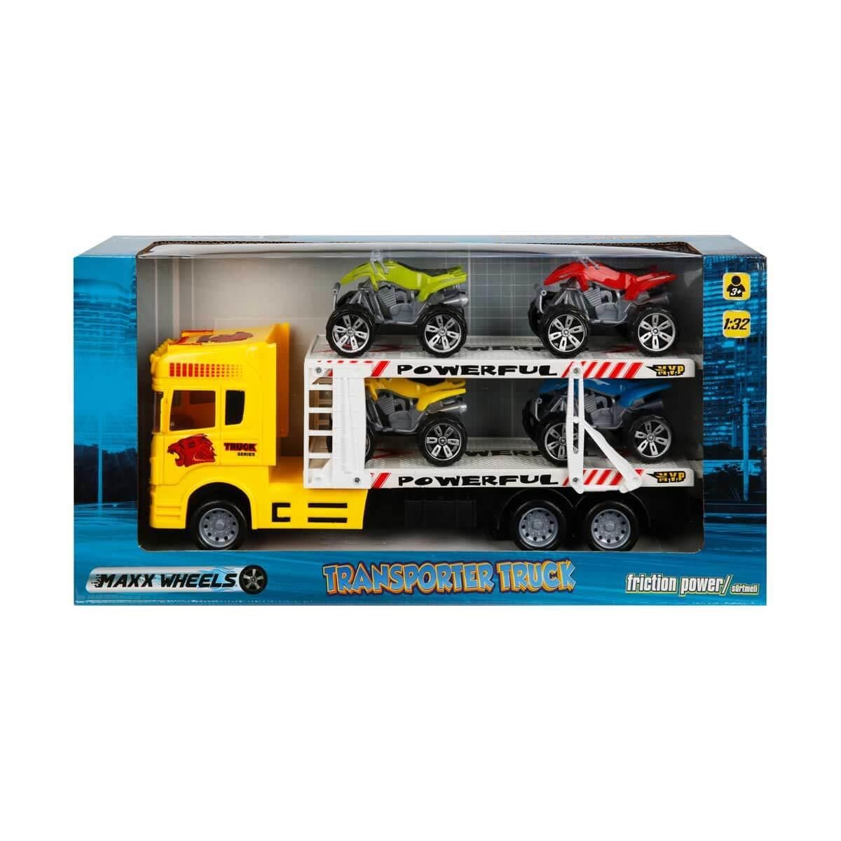 Sunman Oyuncak Maxx Wheels Transporter Tır 32 Cm 00002324