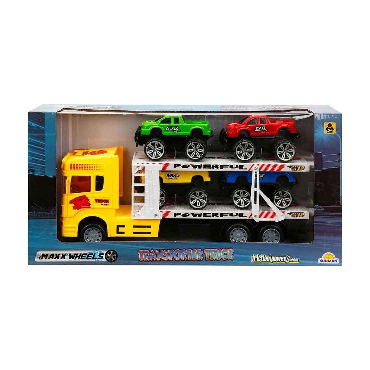 Sunman Oyuncak Maxx Wheels Transporter Tır 32 Cm 00002324