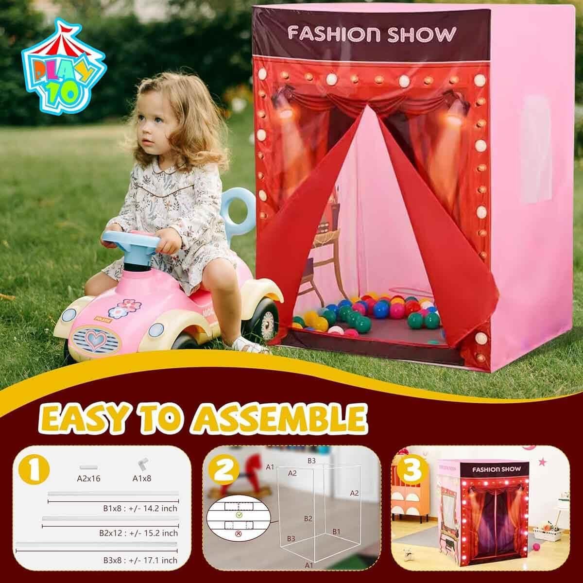Sunman Oyuncak Moda Evi Işıklı Moda Çadır 90X76X120 Cm 00002501