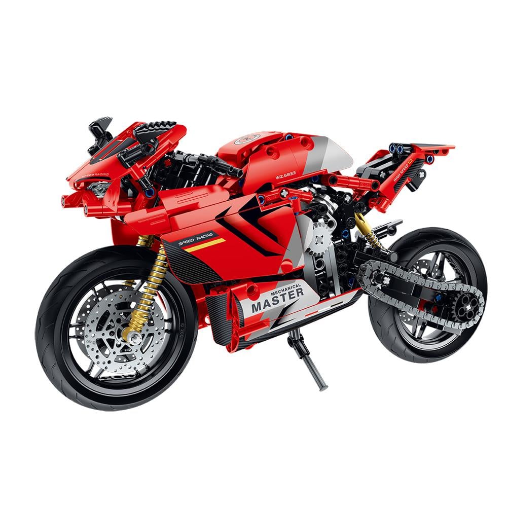 Sunman Oyuncak Motorsiklet Kırmızı 557 Parça 00006833