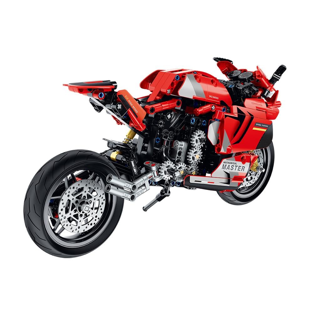 Sunman Oyuncak Motorsiklet Kırmızı 557 Parça 00006833