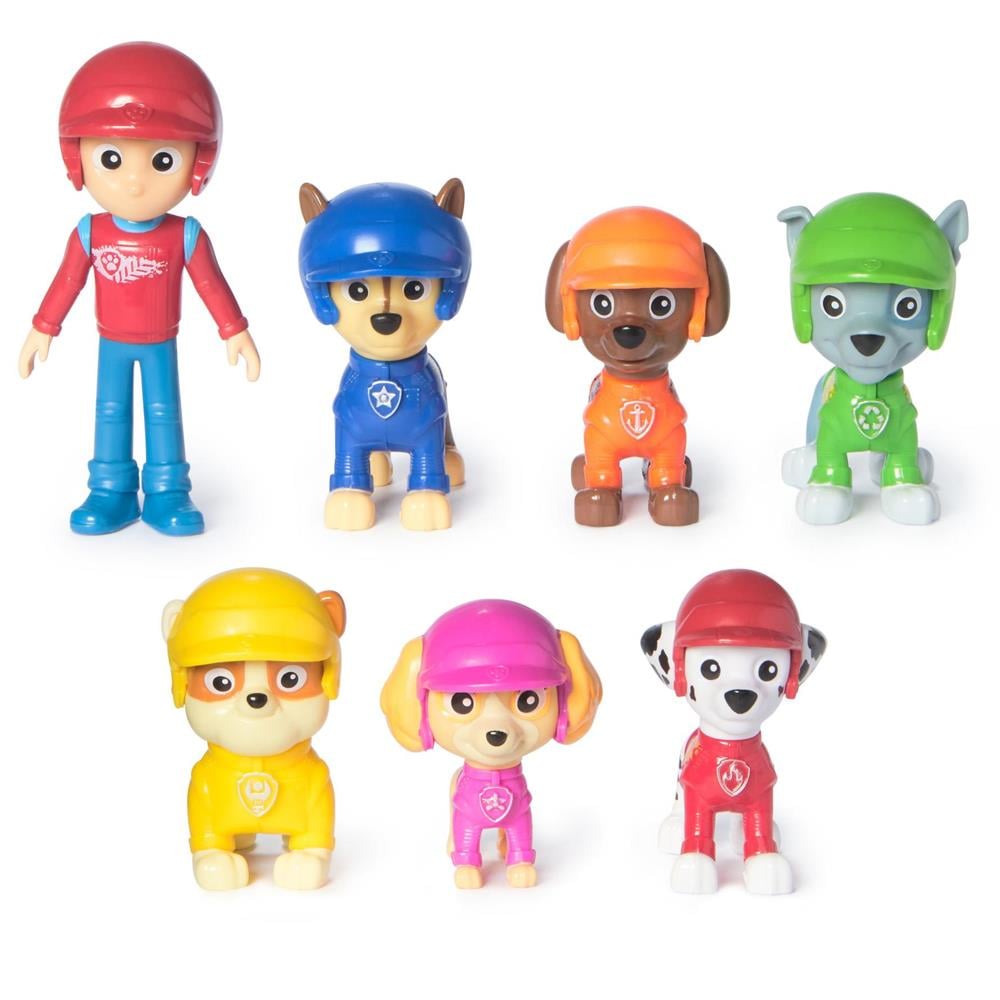 Sunman Oyuncak Paw Patrol 7 Li Figür Seti Rescue Wheels 00070443