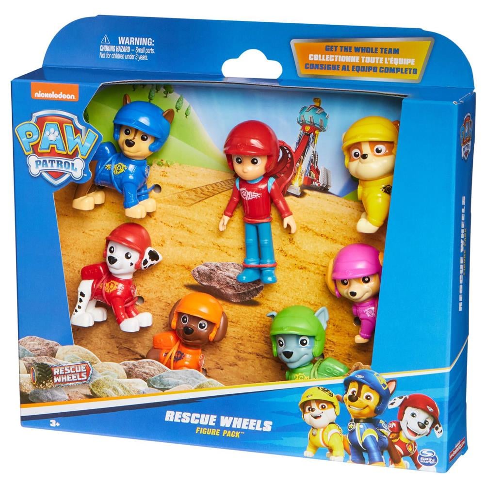 Sunman Oyuncak Paw Patrol 7 Li Figür Seti Rescue Wheels 00070443