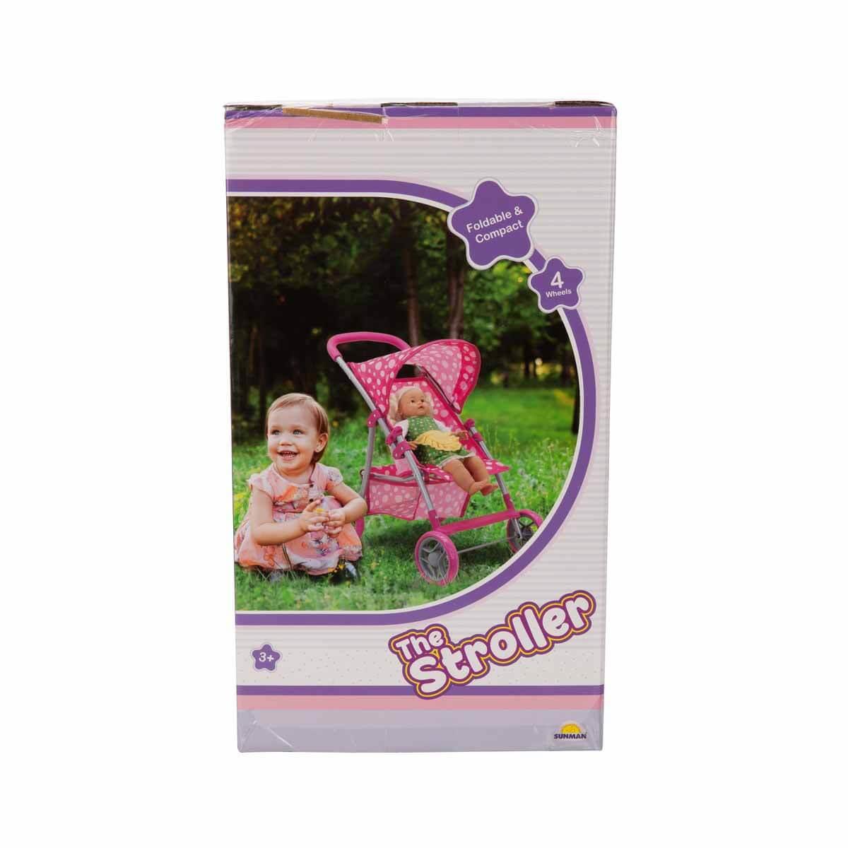 Sunman Oyuncak Puantiyeli 4 Metal Tekerlekli Puset 00000664