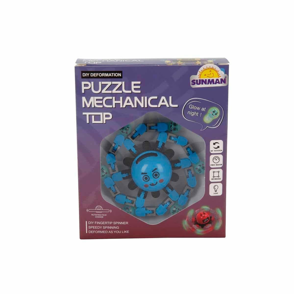 Sunman Oyuncak Puzzle Canavarlar Kırmızı 00003613 SUN-YFN-ZEKA