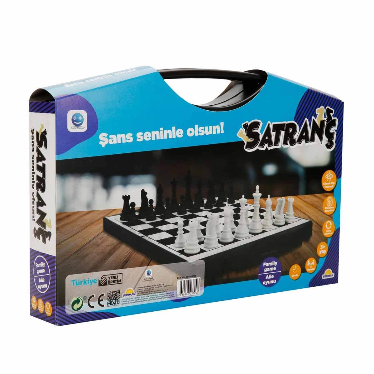 Sunman Oyuncak Satranç Çantalı 01003700 SUN-YEK-SML