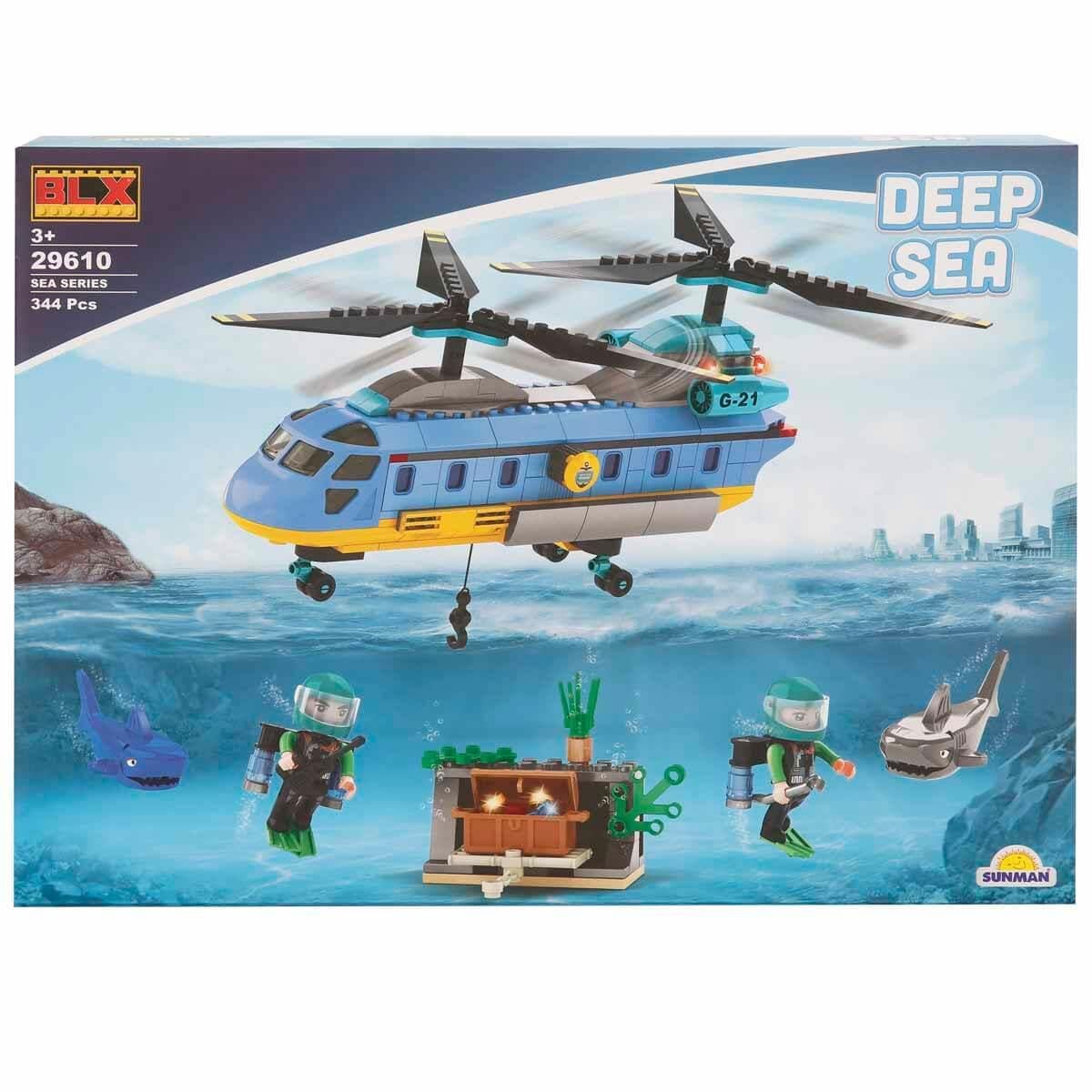 Sunman Oyuncak Sea Hazine Operasyonu ve Helikopter 344 Parça 29610 01004431