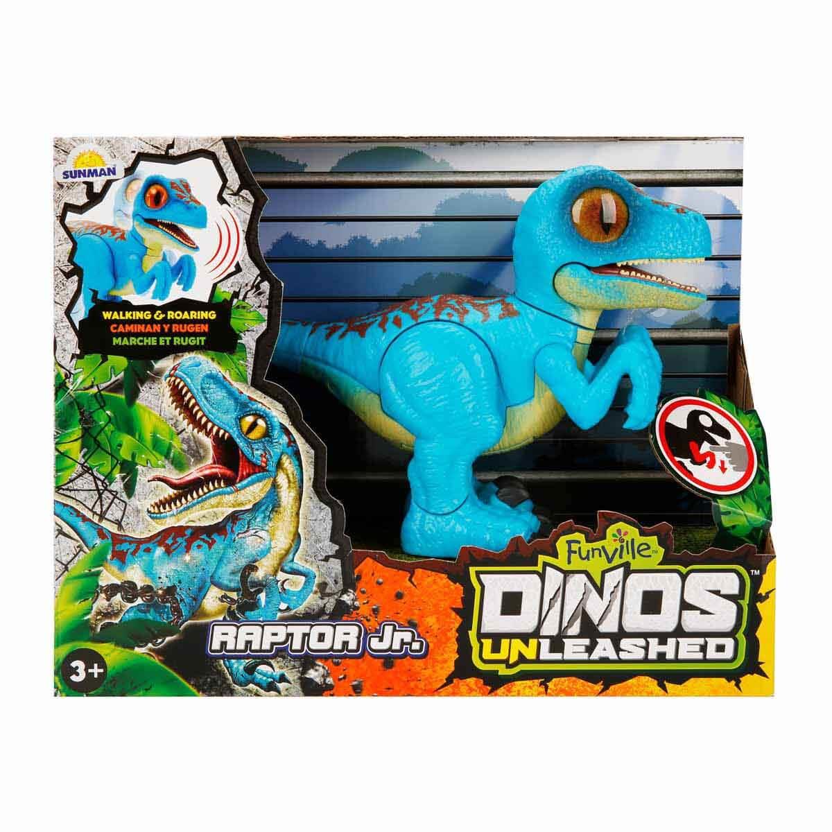 Sunman Oyuncak Sesli Raptor Jr Dinos 01031125 SUN-FNV-FIGUR