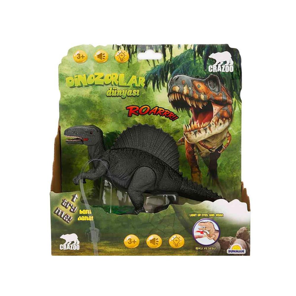 Sunman Oyuncak Sesli ve Işıklı Dinozor 00036171 SUN-RST-CRZ