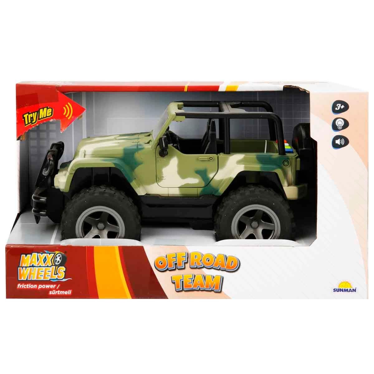 Sunman Oyuncak Sesli ve Işıklı Jeep 00010390