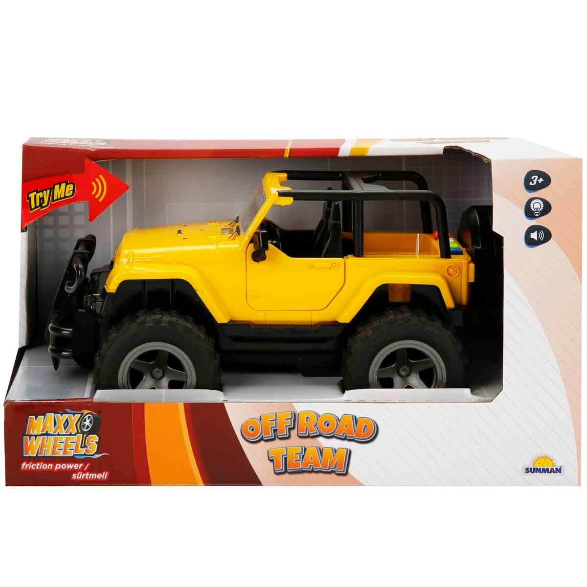 Sunman Oyuncak Sesli ve Işıklı Jeep 00010390