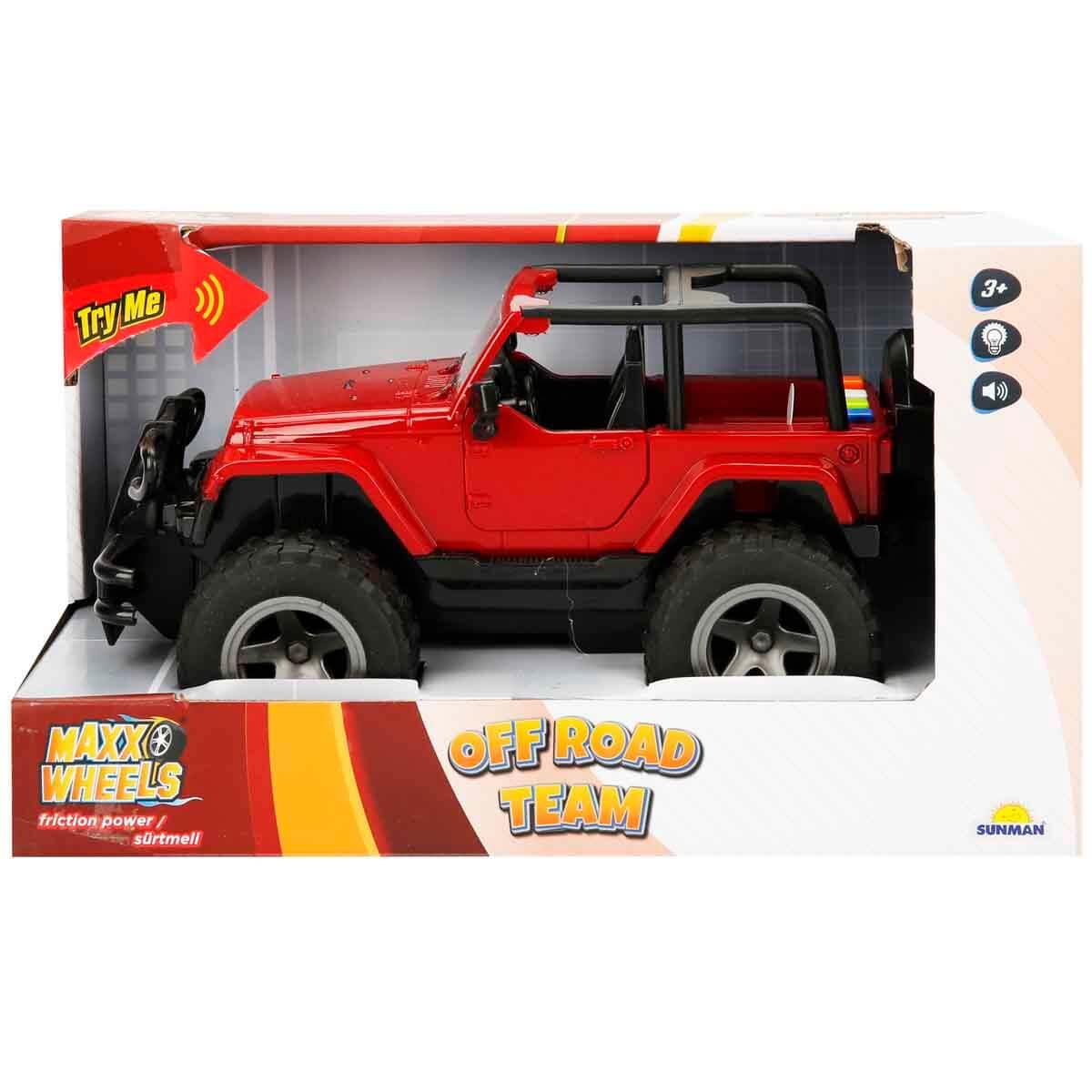 Sunman Oyuncak Sesli ve Işıklı Jeep 00010390
