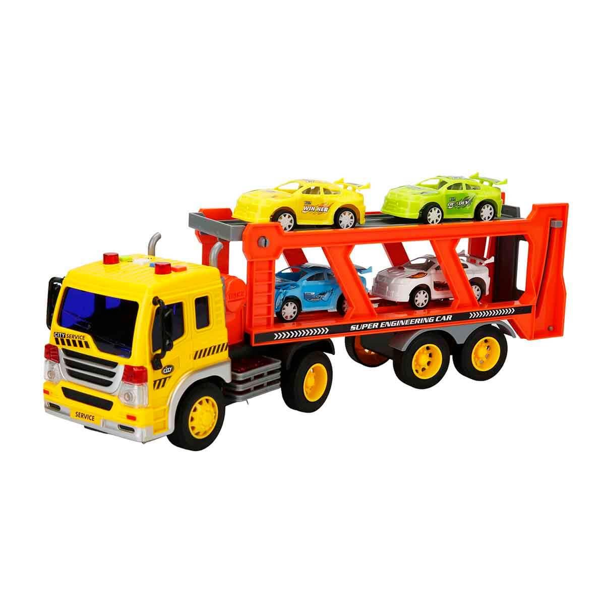 Sunman Oyuncak Sesli ve Işıklı Transporter Transporter Services Kepçe 01010570 1:20