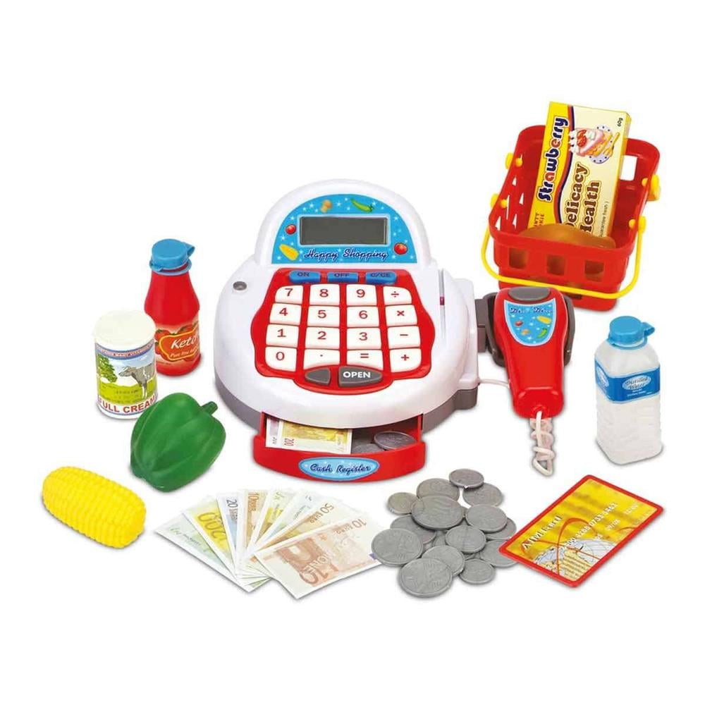 Sunman Oyuncak Sesli ve Işıklı Yazar Kasa Seti 01002754 SUN-YFN-SPD