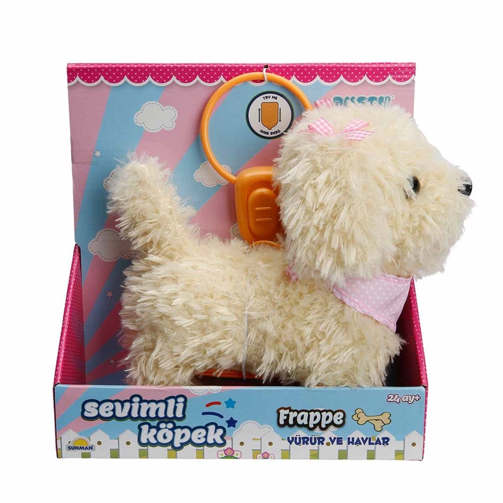 Sunman Oyuncak Sevimli Köpek Frappe Yürüyen Sesli 02858 SUN-RST-PFF