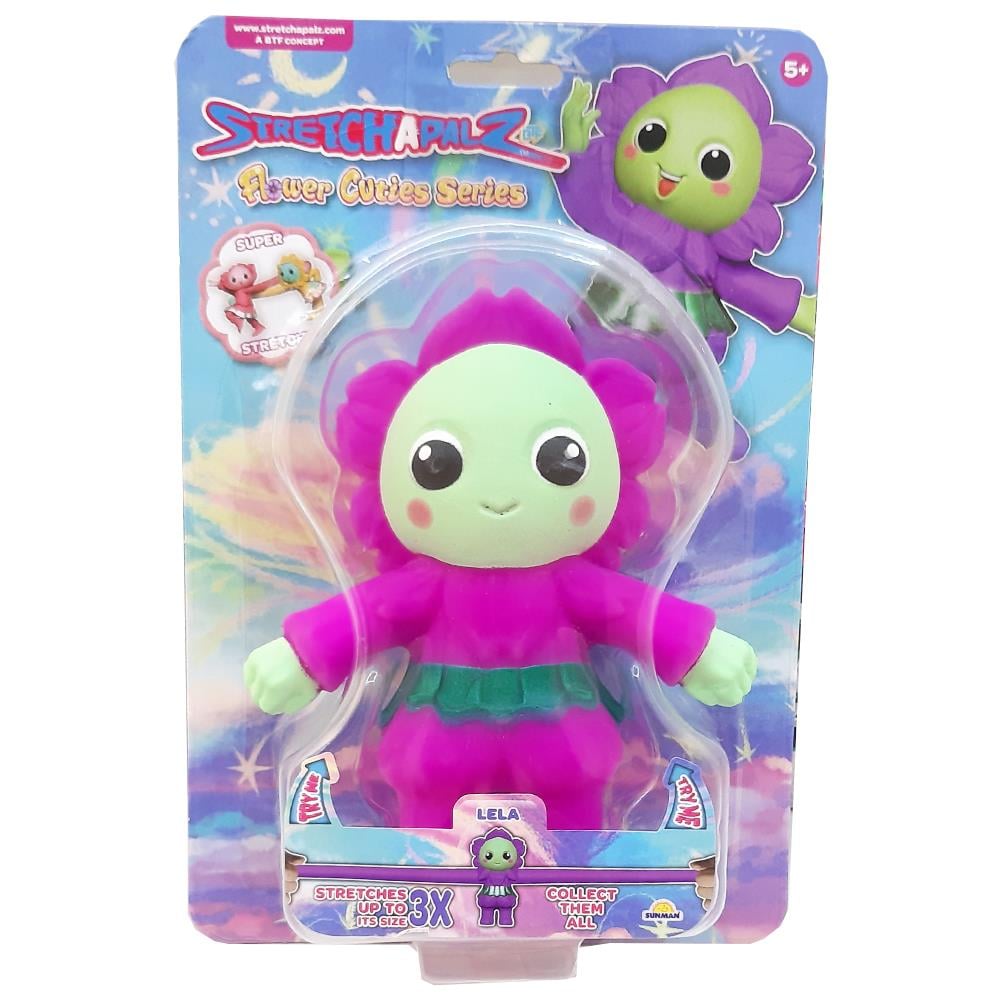 Sunman Oyuncak Stretch Çiçek Desenli Figürler 14 Cm 00012366 SUN-BTF-FIGUR