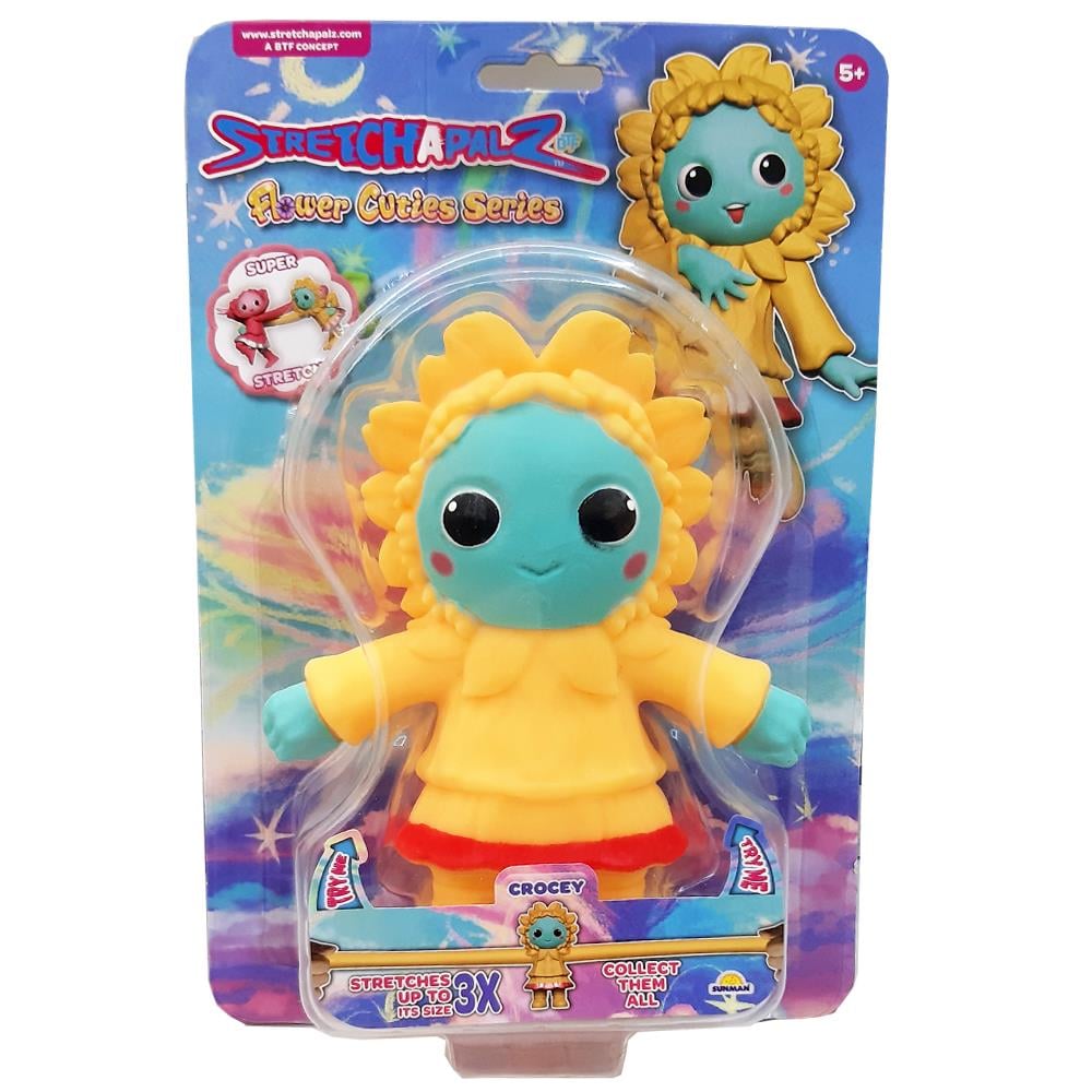 Sunman Oyuncak Stretch Çiçek Desenli Figürler 14 Cm 00012366 SUN-BTF-FIGUR