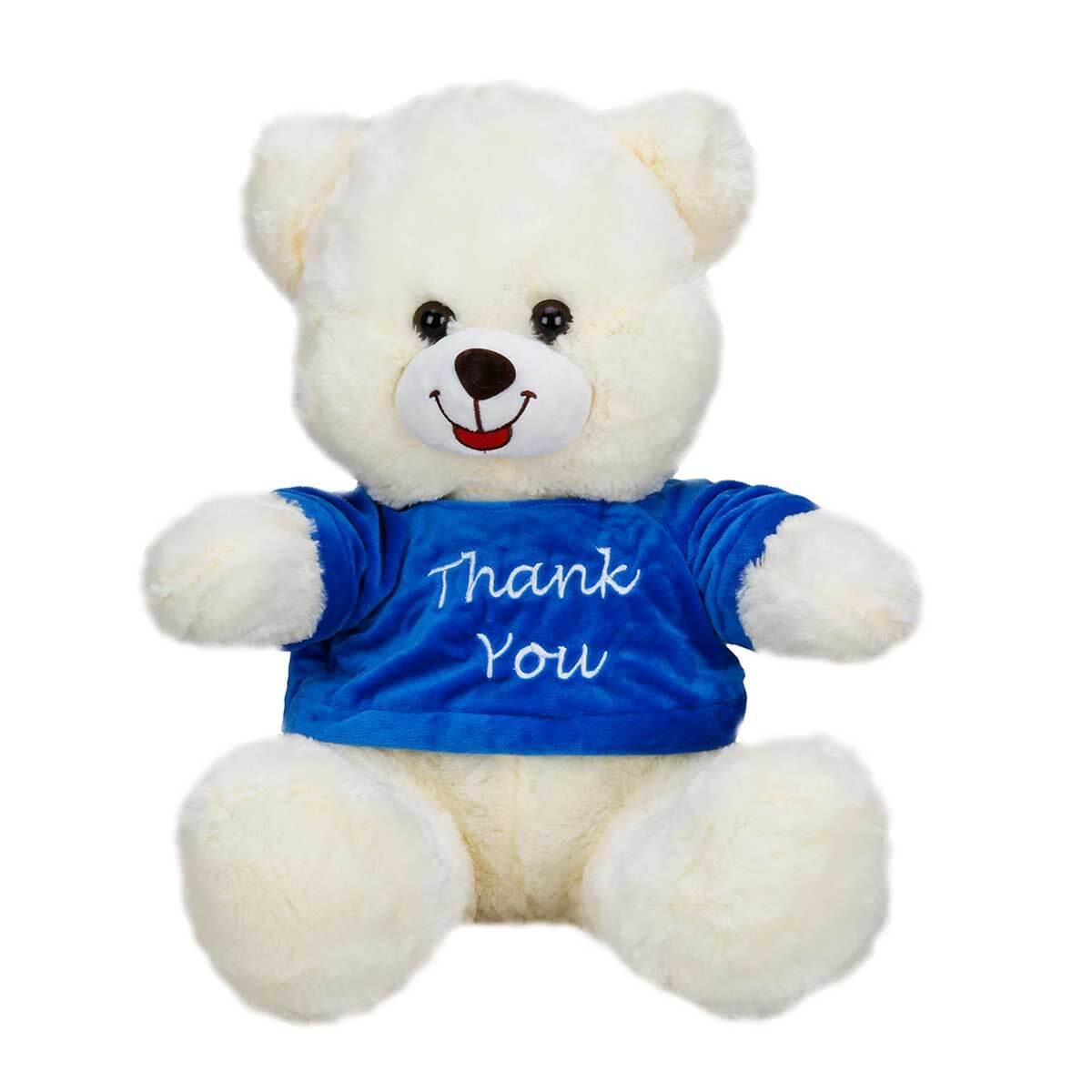 Sunman Oyuncak T-Shirtlü Oturan Peluş Ayı 38 Cm 01001507