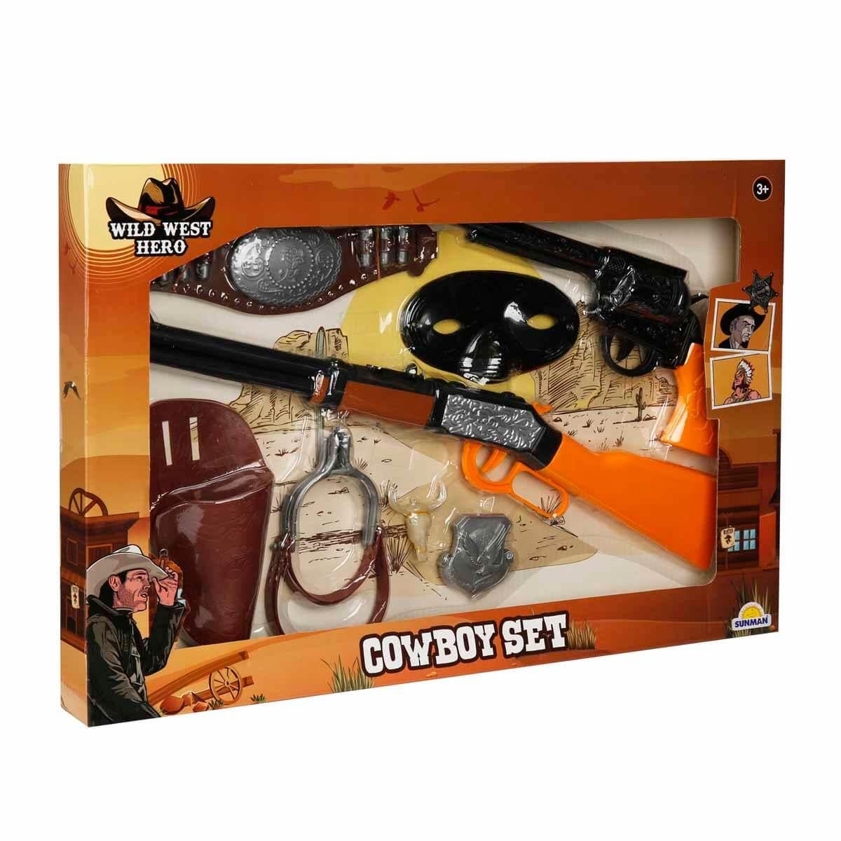Sunman Oyuncak Tüfekli Kovboy Oyun Seti 00001055