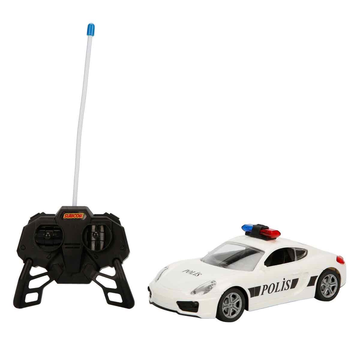 Sunman Oyuncak Uzaktan Kumandalı Suncon Işıklı Polis Arabası 21 cm 00020357