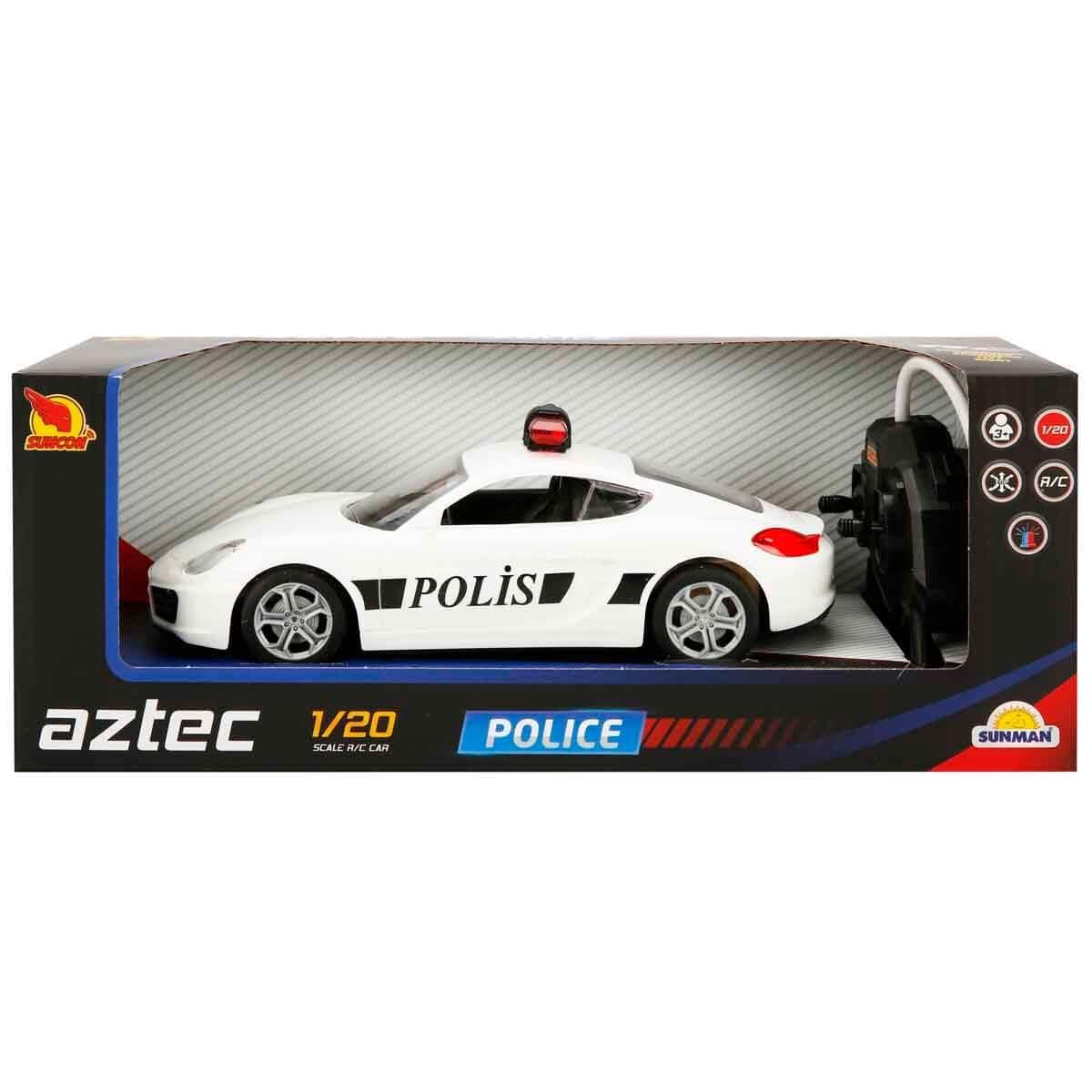Sunman Oyuncak Uzaktan Kumandalı Suncon Işıklı Polis Arabası 21 cm 00020357
