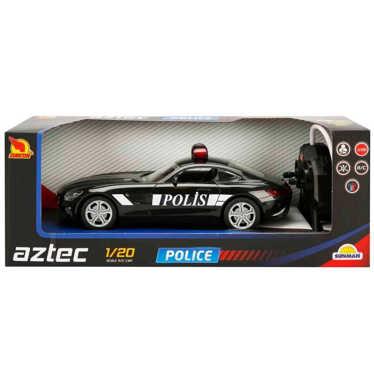 Sunman Oyuncak Uzaktan Kumandalı Suncon Işıklı Polis Arabası 21 cm 00020357