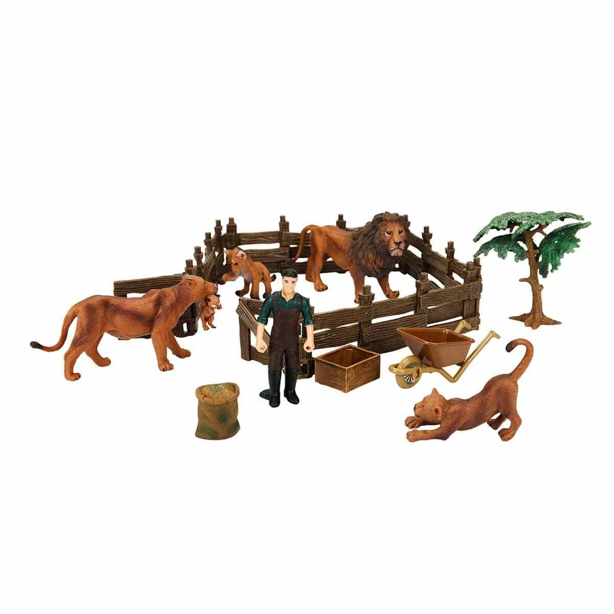 Sunman Oyuncak Wild Life Vahşi Hayvanlar Çiftlik Seti 00002691