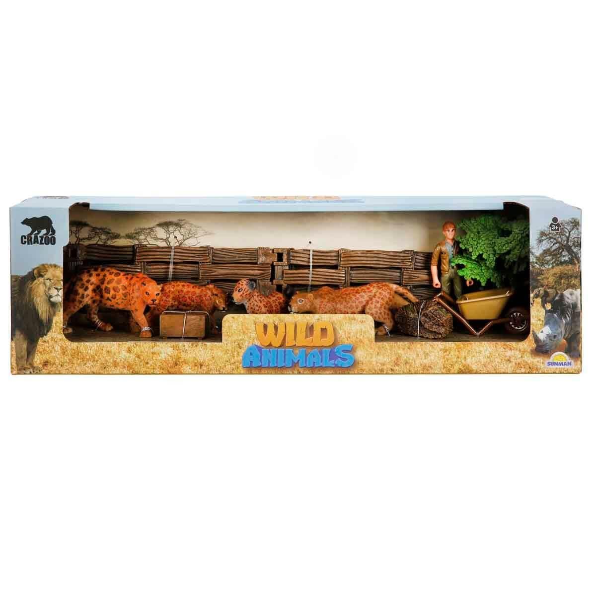 Sunman Oyuncak Wild Life Vahşi Hayvanlar Çiftlik Seti 00002691
