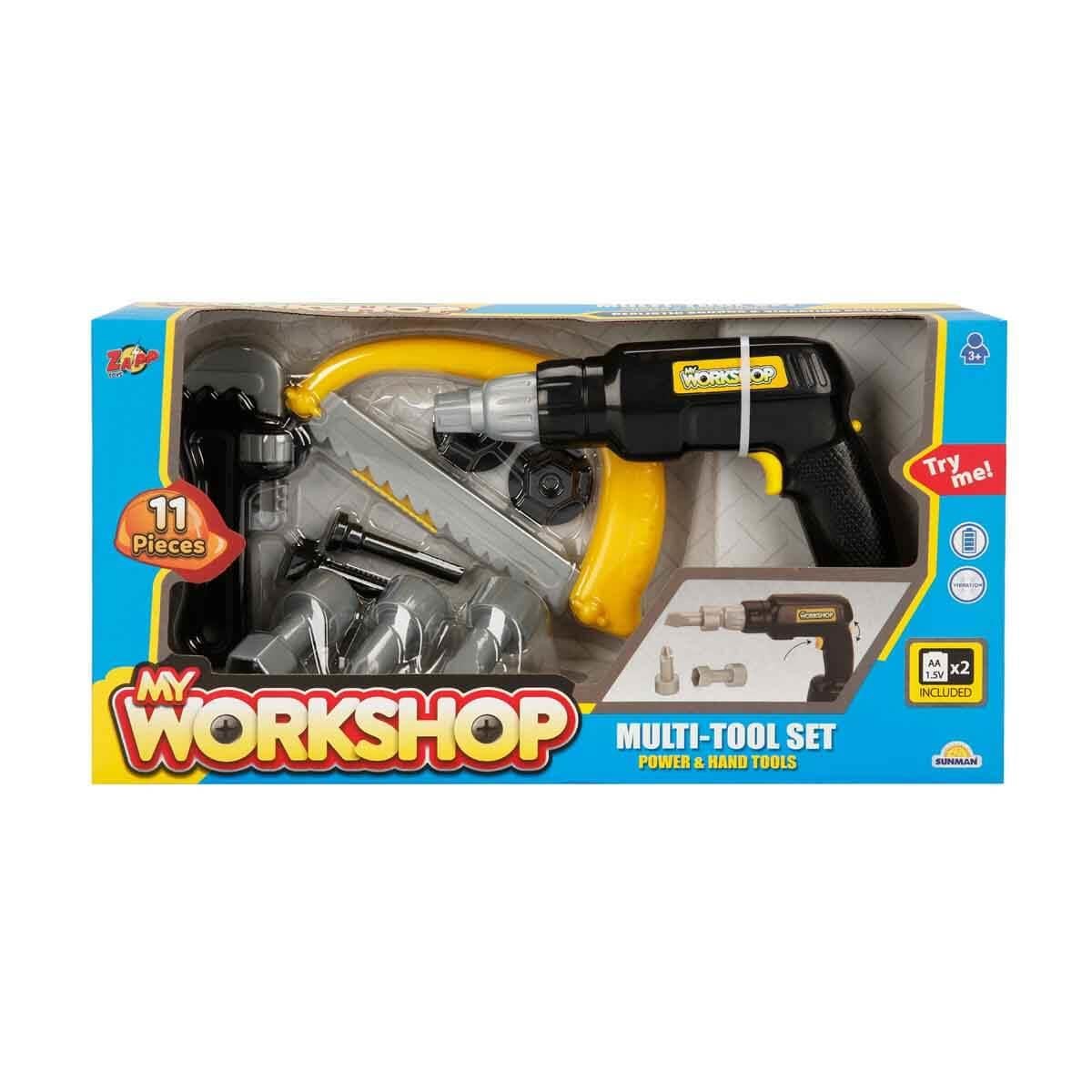 Sunman Oyuncak Zapp Toys My Workshop Elektronik Tornavida Tamir Seti 11 Parça 00004622