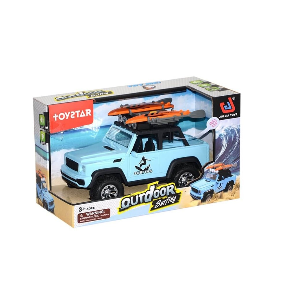 Sürtmeli Sesli Safari Jeep