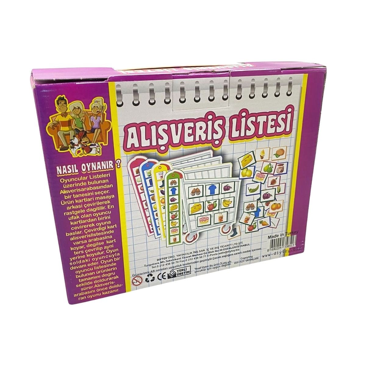T01035851 ALISVERIS LISTESI